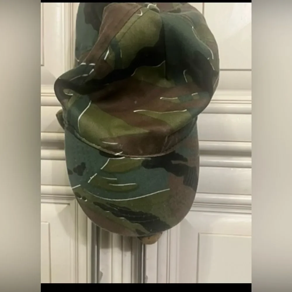 Fun World Monster Mask Halloween Skull Skeleton Baseball Hat Camouflage Scary